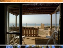 bungalows a pie de playa: camping las palmeras