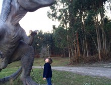 Asturias con niños: Lastres y los dinosaurios